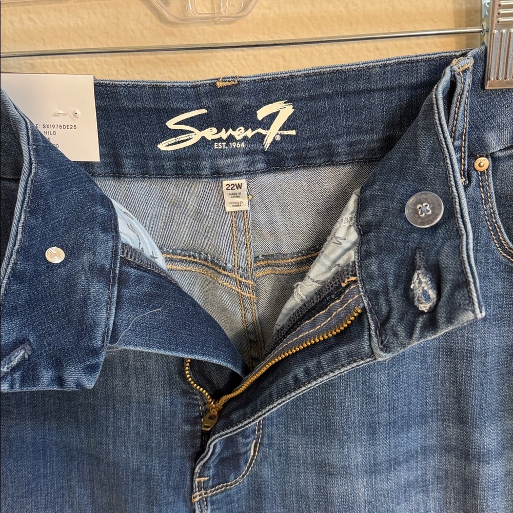 NWT Size 22W, Seven 7 Tummyless Skinny Jean - Picture 9 of 11